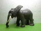 Schleich 14027 Afr olifant, vintage, Ophalen of Verzenden, Gebruikt, Wild dier, Beeldje of Figuurtje