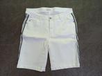 SO SOIRE - witte korte broek met streep over zijnaad maat 29, So Soire, Kort, Wit, Ophalen of Verzenden