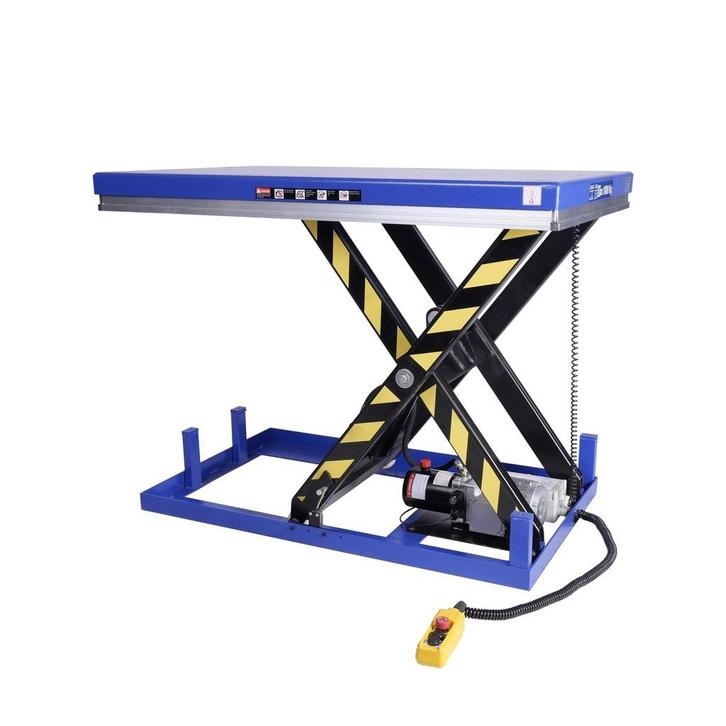 Elektrische heftafel schaarheftafel werktafel 1000kg 230V, Doe-het-zelf en Verbouw, Werkbanken, Nieuw, 120 tot 170 cm, Inklapbaar