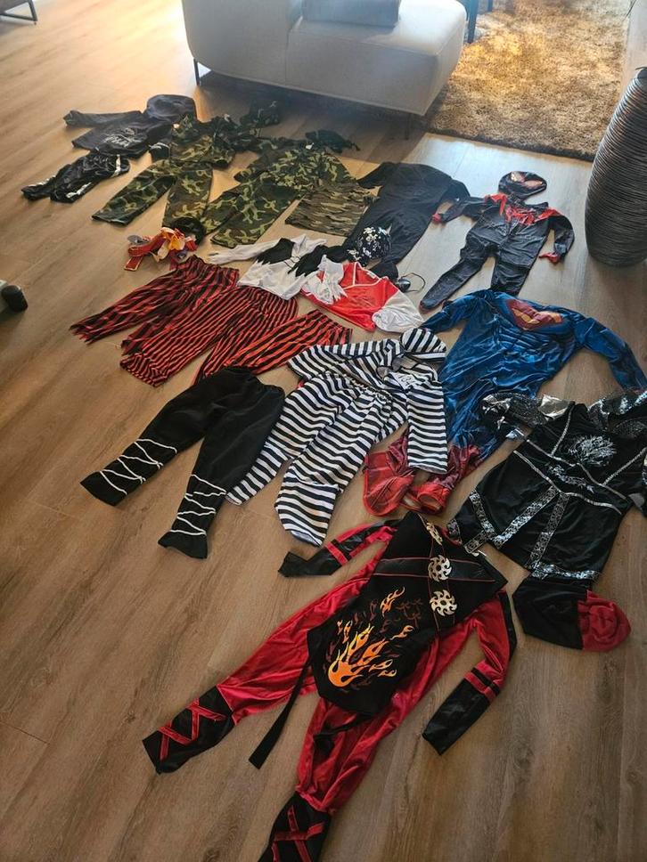 Partij carnavalskleding nieuw zgan prima spiderman ridder, Kinderen en Baby's, Carnavalskleding en Verkleedspullen, Zo goed als nieuw