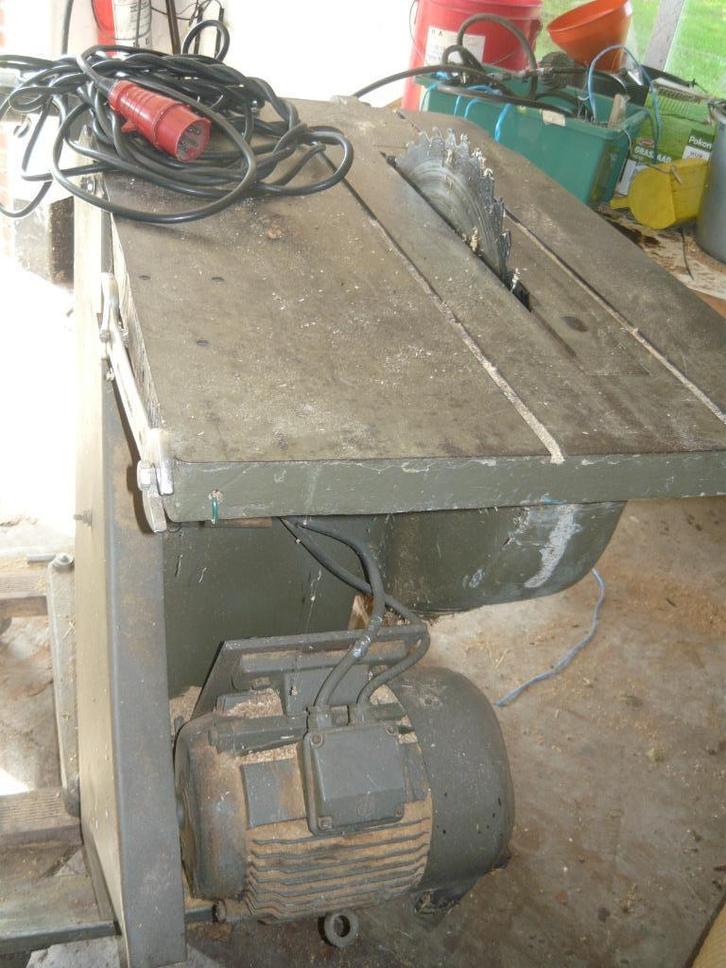 Cirkelzaagmachine 380V zwaar model, Doe-het-zelf en Verbouw, Gereedschap | Zaagmachines, Gebruikt, Cirkelzaag, 1200 watt of meer