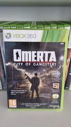 XBOX360  - OMERTA  - CITY OF GANGSTERS, 1 speler, Ophalen of Verzenden, Zo goed als nieuw, Vanaf 3 jaar