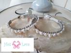 Hot Lava Armband Parel Silver Beads 🌺🌺🌺🌺, Sieraden, Tassen en Uiterlijk, Armbanden, Overige materialen, Met edelsteen, Verzenden