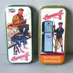 Twee blikjes met retro print Ingersoll, Ophalen of Verzenden, Gebruikt, Overige