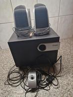 Philips Subwoofer Multimedia luidspreker, Ophalen of Verzenden, Zo goed als nieuw, Philips