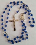 Rozenkrans rosenkrans antiek blauwe kleur, Sieraden, Tassen en Uiterlijk, Antieke sieraden, Verzenden, Overige materialen, Overige typen