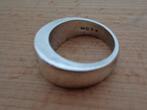 zilveren ring MEXX met licht blauwe steen [402], Sieraden, Tassen en Uiterlijk, Ringen, Verzenden, Zo goed als nieuw, 17 tot 18