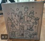 Tekstbord Winter, Ophalen of Verzenden, Zo goed als nieuw