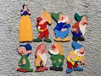 sprookjesfiguren, sneeuwwitje en de 7 dwergen, Ophalen of Verzenden, Zo goed als nieuw, Overige typen