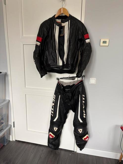 Motorpak – REV’IT – maat 50 – volledig leer, Motoren, Kleding | Motorkleding, Combipak, Heren, Tweedehands, Ophalen of Verzenden
