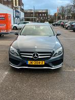 Mercedes-Benz C-Klasse C200 2.0 135KW Aut7 2016 Grijs, Auto's, 4 cilinders, Particulier, Sedan, 1991 cc