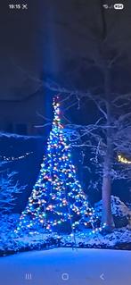 Fairybell 4m kerstboom led multicolor incl mast., Diversen, Kerst, Ophalen, Gebruikt
