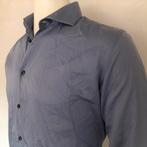 Gentiluomo shirt - shine blue cotton - slim fit heren, Zo goed als nieuw, Verzenden, Blauw, Gentiluomo