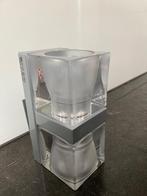 Fabbian design dubbele wandlamp Ice Cube, Ophalen of Verzenden, Zo goed als nieuw, Glas, Design