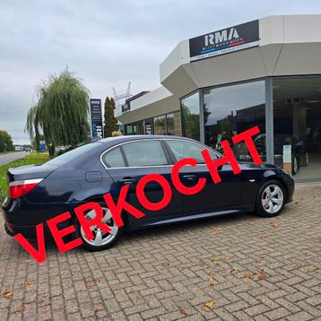 Verkocht sold BMW 5-Serie 3.0 D 535d  beschikbaar voor biedingen