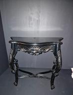 Zwarte Barok Console Tafel, Antiek en Kunst, Ophalen