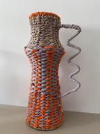 Rotan Riet Vaas - Nieuw met Prijsetiket, Ophalen of Verzenden, Nieuw, Overige materialen, Cd's