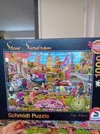 Schmidt puzzel - Steve Sundram Dog Mania - 1000 st., Ophalen of Verzenden, 500 t/m 1500 stukjes, Zo goed als nieuw, Legpuzzel