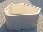 Bloembakken 2stuks Adezz Shape 130x126cm taupe, Ophalen, Kunststof, 100 cm of meer, Rond