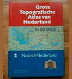 Grote topografische atlas van nederland
Deel 2 noord Nederla, Ophalen of Verzenden, 1800 tot 2000, Nederland, Landkaart