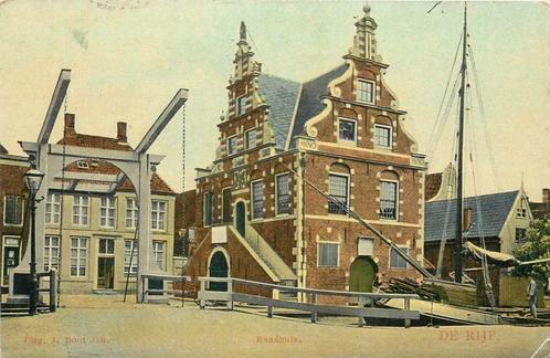 (304-227-049) De Rijp NH Raadhuis, Verzamelen, Ansichtkaarten | Nederland, Noord-Holland, Verzenden