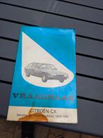 Vraagbaak citroen cx, Ophalen of Verzenden