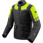 REV'IT Neptune 2 GTX Jacket Black/Neon Yellow, Jas | textiel, Heren, Ophalen of Verzenden, REV’IT!