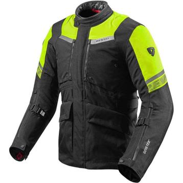 REV'IT Neptune 2 GTX Jacket Black/Neon Yellow beschikbaar voor biedingen