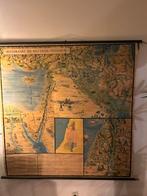 Originele vintage schoolplaat – “Beeldkaart  Oude Testament”, Ophalen of Verzenden