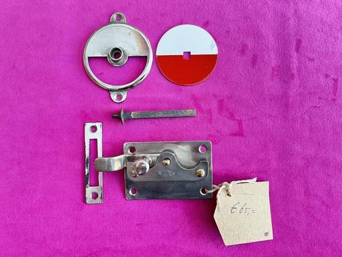 Div. oude toilet sluiting, badkamer, wc slot, vrij en bezet, Huis en Inrichting, Woonaccessoires | Overige, Gebruikt, Ophalen of Verzenden