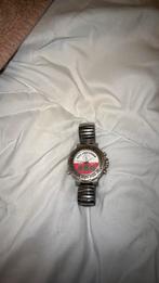 Ajax soccerwatch horloge, Ophalen of Verzenden, Staal, Polshorloge, Overige merken