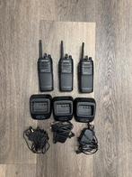 3x Kenwood TK3701 Portofoons, Ophalen of Verzenden, Zo goed als nieuw, 2 to 5 km, Portofoon of Walkie-talkie