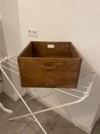 Houten krat ronald leenbakker, Ophalen, Zo goed als nieuw, Rechthoekig, Hout