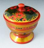 Klein goudkleurig gelakt potje, Antiek en Kunst, Curiosa en Brocante, Ophalen of Verzenden