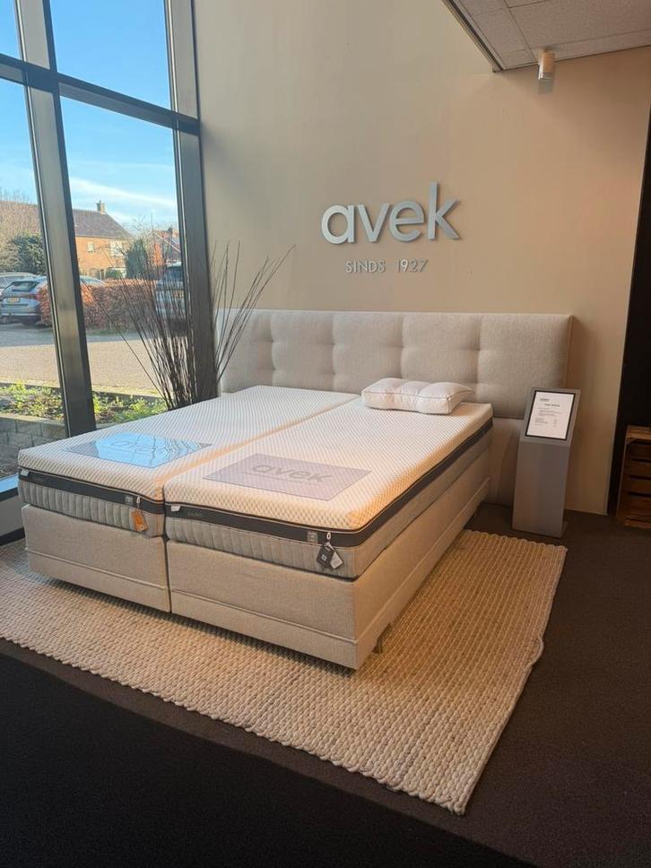 Avek NOFLIK 180x210 Showroom model met 35% korting!, Huis en Inrichting, Slaapkamer | Boxsprings, Nieuw, 180 cm, 210 cm, Tweepersoons
