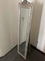 Unieke Spiegel met Zilveren Lijst, Ophalen, Minder dan 50 cm, Gebruikt, 150 tot 200 cm