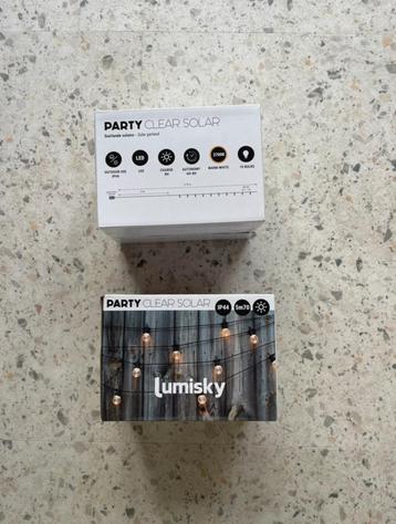 Lichtslinger / prikkabel voor buiten, solar 2 stuks beschikbaar voor biedingen