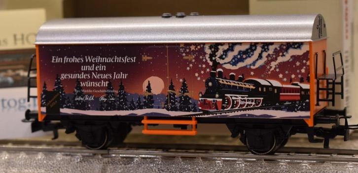 Märklin 48864 Christmas Edition 2024, Hobby en Vrije tijd, Modeltreinen | H0, Nieuw, Wagon, Wisselstroom, Märklin, Ophalen of Verzenden