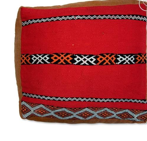 Nieuw Marrokaans handgemaakte kattenkussen, vloerkussen poef, Dieren en Toebehoren, Kattenmanden, Nieuw, Wol, Ophalen of Verzenden