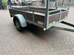 Twins gegalvaniseerde aanhangwagen 257x132 in goede staat !, Auto diversen, Aanhangers en Bagagewagens, Verzenden, Gebruikt