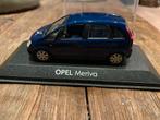 Opel Meriva 1:43 Minichamps Blauw, Hobby en Vrije tijd, Modelauto's | 1:43, Ophalen of Verzenden, Zo goed als nieuw, Auto, MiniChamps