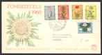 Nederland FDC E43 Met Adres, Zomerzegels 1960, Postzegels en Munten, Postzegels | Eerstedagenveloppen, Ophalen of Verzenden, Beschreven