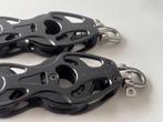 2 x nieuwe Harken Black Magic vioolblok 75 mm met hondsvot, Ophalen of Verzenden, Nieuw, Lijn of Blok