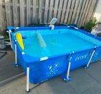 Intex zwembad rechthoekig 220x150x60, Gebruikt, Minder dan 80 cm, Ophalen of Verzenden, Minder dan 200 cm