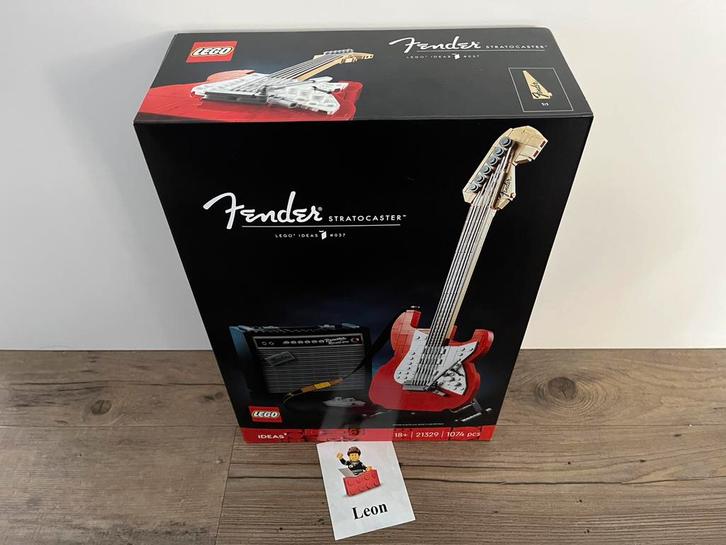 Lego Ideas 21329 Fender Stratocaster - MISB nieuw in doos, Kinderen en Baby's, Speelgoed | Duplo en Lego, Nieuw, Lego, Complete set