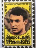 Voetbalplaatje Dragan Dzajic  Joegoslavie, Ophalen of Verzenden, Zo goed als nieuw, Buitenlandse clubs, Spelerskaart