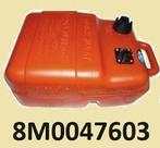 8M0047603 Quicksilver 25L. tank met niveauindicator. € 73,00, Watersport en Boten, Ophalen of Verzenden, Nieuw, Motor en Techniek