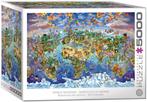 Eurographics: World Wonders 5000 stukjes, Ophalen of Verzenden, Meer dan 1500 stukjes, Nieuw, Legpuzzel