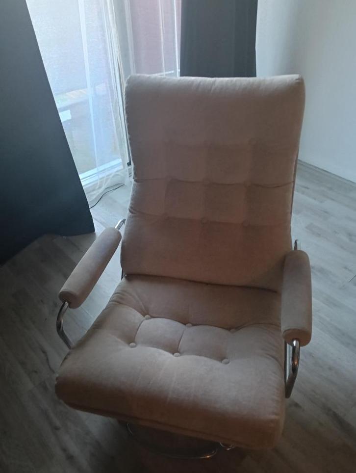 Jan des Bouvrie stoel, Huis en Inrichting, Fauteuils, Zo goed als nieuw, Stof, Ophalen