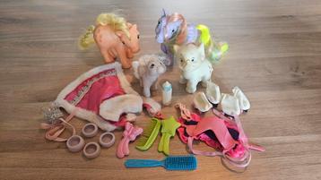 My Little Pony Vintage Set Jaren 80 beschikbaar voor biedingen